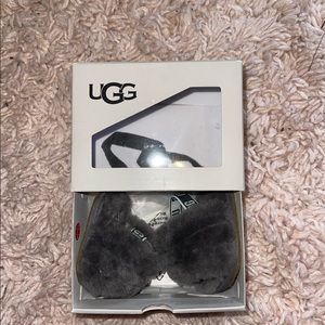 Gray baby ugg slippers